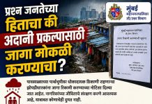 झोपड्या सोडा… पण जायचे कुठे?” पालिकेच्या नोटिशीवर धारावीत संताप;