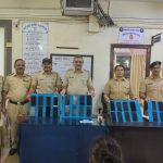 नवी मुंबई कामोठे शहर पोलिसांची उत्कृष्ट कामगिरी ८ लाख १३ हजार किंमतींचे ५० मोबाईल मिळवण्यात पोलिसांना यश